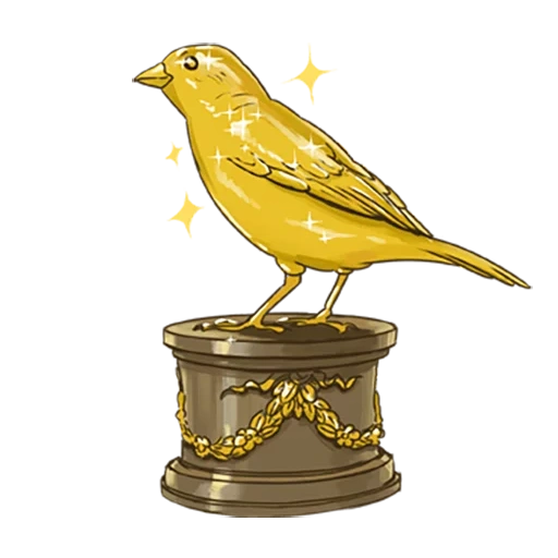 canary, bird canary, the canary is yellow, canary with a white background