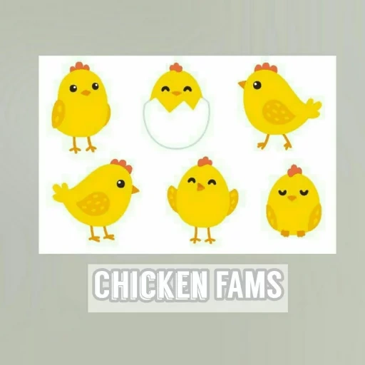 pulcino, pollo 2d, pollo giallo, piccoli polli, graziosi polli di metrica