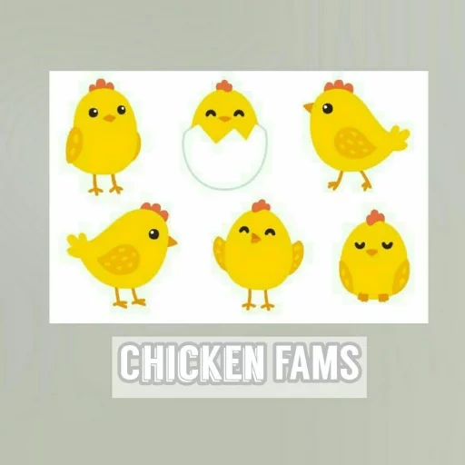 chicken, 2d chicken, yellow chicken, chicken, cute chicken rice system