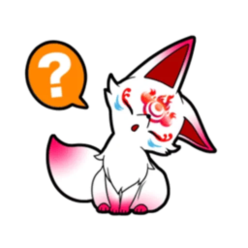 anime, chibi kitsune, kawaii kitsune fox, fox anime ist ein tier, anime zeichnungen von tieren
