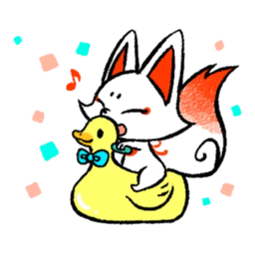 volpe, anime, gli animali sono carini, animali d'arte carini, pokemon fennekin briken delfox