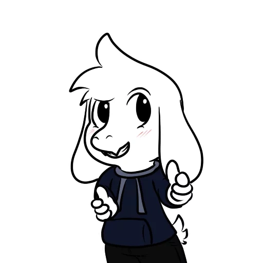 asriel, azriel, anderteil chibi azriel, azriel drimurr anderteil boss, toriel anderma computerfarbe