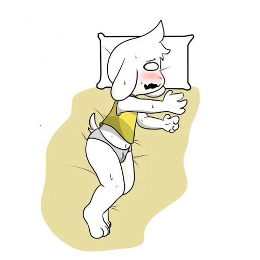 azriel, arte foley é fofa, personagem inferior, andetel azriel coceira, asriel dreemurr dakimakura