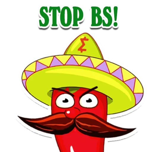 chapili poivre, chili pointu, poivre mexicain, poivre chili sombrero, dessin animé mexicain au poivre
