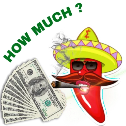 money, mexican wide-brimmed hat, jalapeno, pepper wide brimmed hat, pepper pepper wide-brimmed hat
