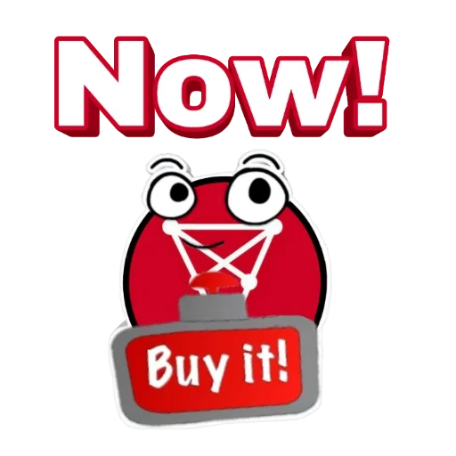 text, buy now, sticker, available now, mochul sticker