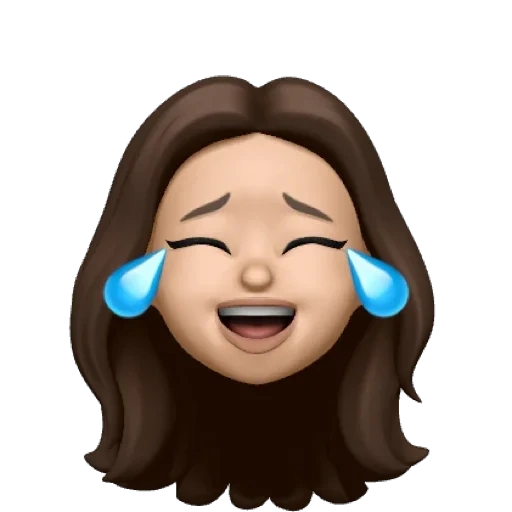 asiático, mujer joven, mujer, lady macbeth, fiesta memoji