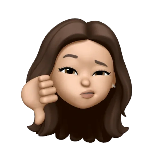 asiatique, emoji, fichiers multimédias, memoji est triste, animoji memoji