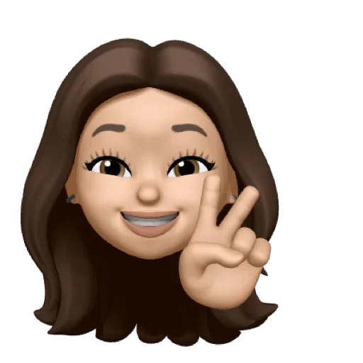 asiático, dibujos emoji, farmacéutico memoji, memoji es un fondo transparente, memoji chicas con flechas de psd