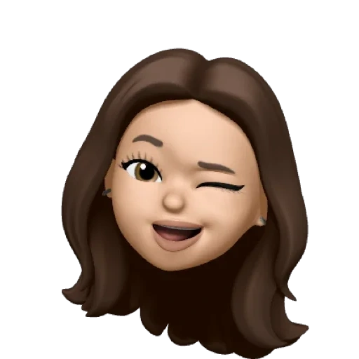 asiático, avatar, memoji, comemoração 44, maçã memoji