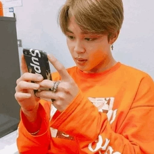 jimin bts, bts jimin, park jimin, bangtan boys, jimin orange jacke 2020