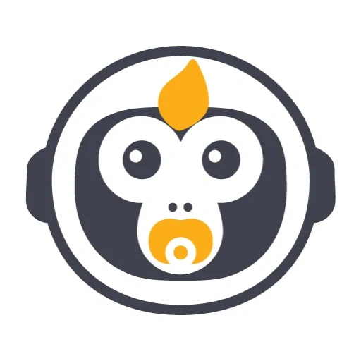 logo, le icone, segno, emoticon di panda, design grafico del logo