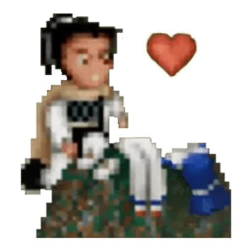riley, humano, pixel, garoto, cartoon de kolya sonya