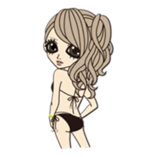 image, humain, dessins chibi, dessins mignons, de merveilleuses vacances