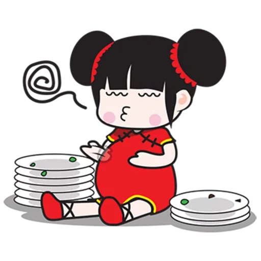 pucca, puka, demonios japoneses, figura, personajes de puka