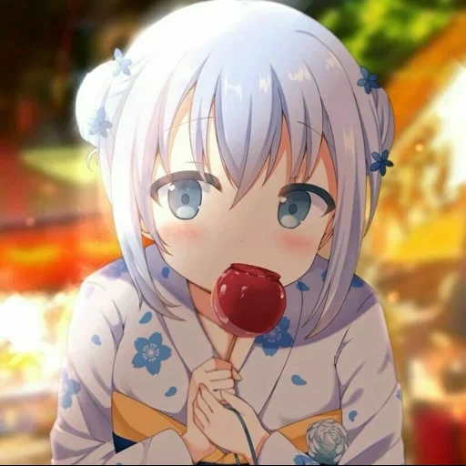 anime lucu, gadis anime, anime itu indah, karakter anime, anime chino kafuu