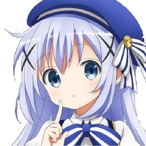 anime chan, kafuu chino, chicas de anime, el anime es hermoso, personajes de anime