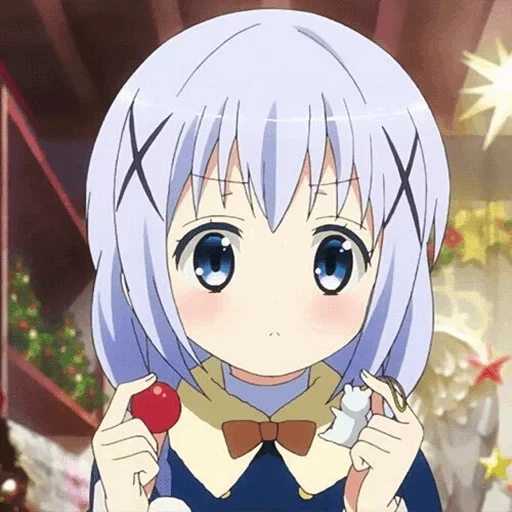 kreativitas anime, anime yang lucu, anime girl, karakter anime, rumah kelinci chino