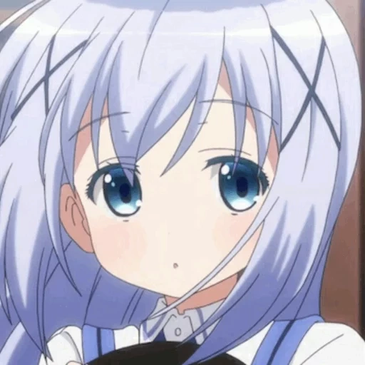 anime, anime girl, the rank of kafu anime, chino kafuu render