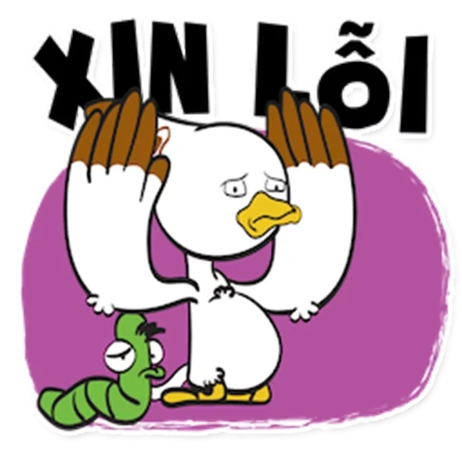 goose, duck, people, chin-su logo, fictional character