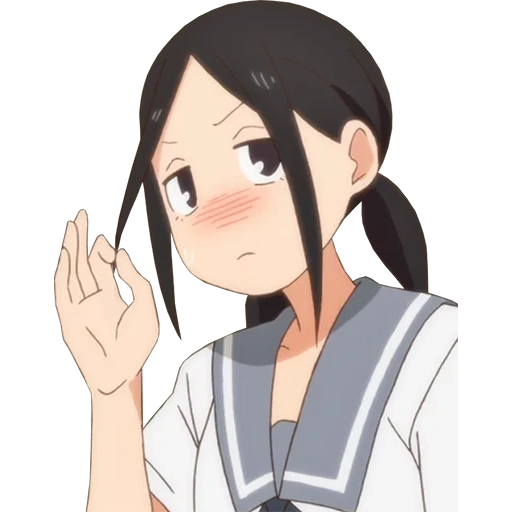 anime, chio chan, nagatoro, hayase naga thoreau, no tsuugakuro anime