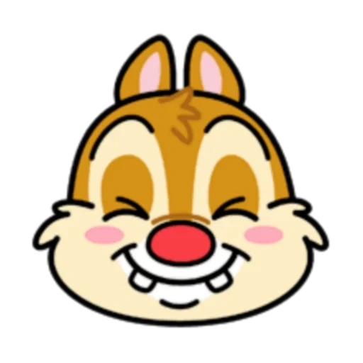 anime, die emote, chip dale, chip dell maske, chip dell double trouble