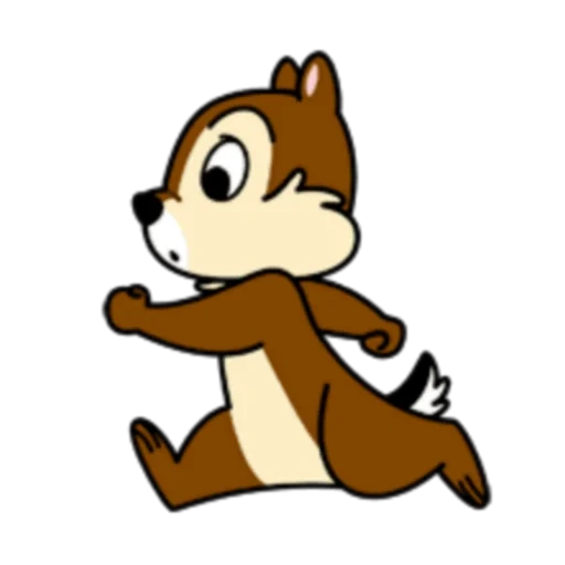 dell, anime, chipdale, chip tupai, dale chipmunk