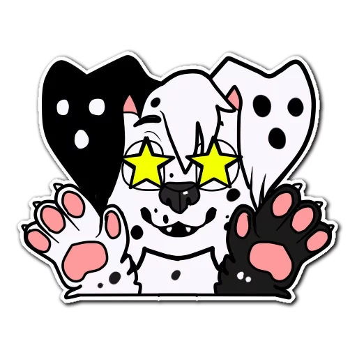 anime, adesivi, i gatti sono animati, terrrh stickers