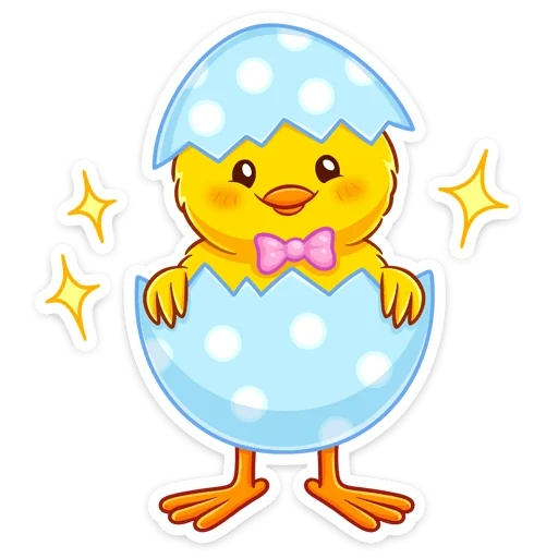 chubchik, un huevo de gallina, pollo lindo, pollo de dibujos animados, pollo de huevo de pascua