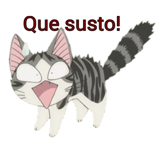 anime gato, gatos de anime, gatinhos de anime, anime kotik chia, lindos gatos de anime