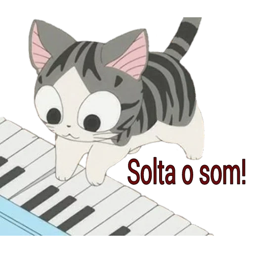 anime kawai, gatti anime, anime cat chii, la dolce casa di chi, kitten chia di anime