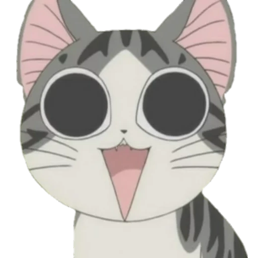 gatos de anime, anime kotik chia, anime querido casa, doce casa de chi, anime kitten chia
