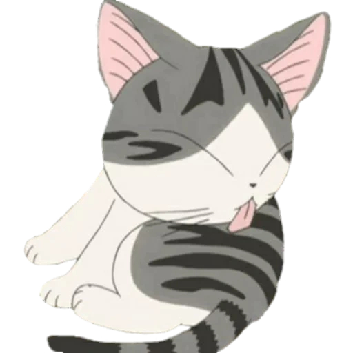 anime cats, anime kotik chia, chi's sweet home, lovely anime cats, cute house chi`s sweet home
