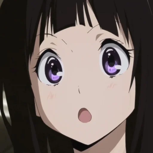 animación chitanda, hyouka chitanda, personajes de animación, hawka chitanda hotaru, animación doncella qidanda