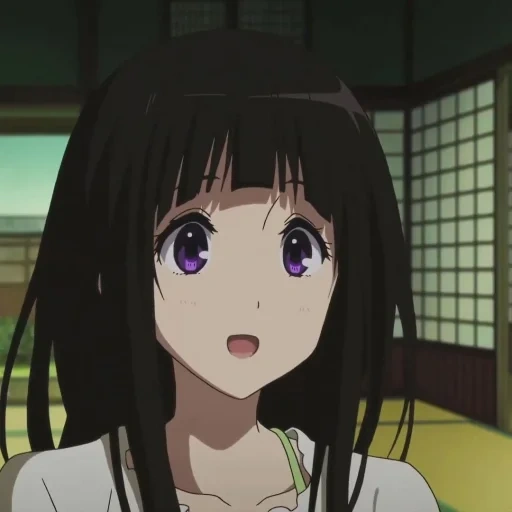 hyouka, chitanda irán, animación chitanda, la animación de hecca chidanda, heckazidanda sakura