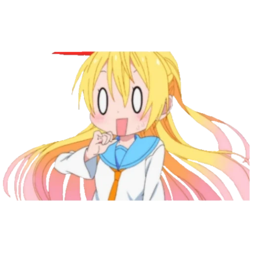 chitoge, nisekoi, chitoge chan, chibi chitog, chitoge kirisaki