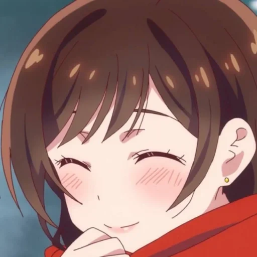 imagen, kiko mizuhara, anime tyanka 18, personajes de anime, kanojo okarishimasu temporada 1 episodio 1
