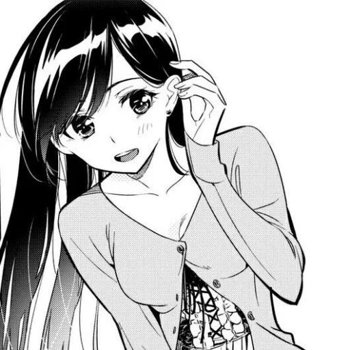 manga, gambar, manga hikira, manga gadis itu, manga populer