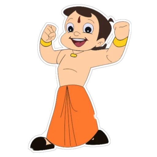 bheem, asiático, arte fácil, chhota bheem, cumpleaños de chota bheem