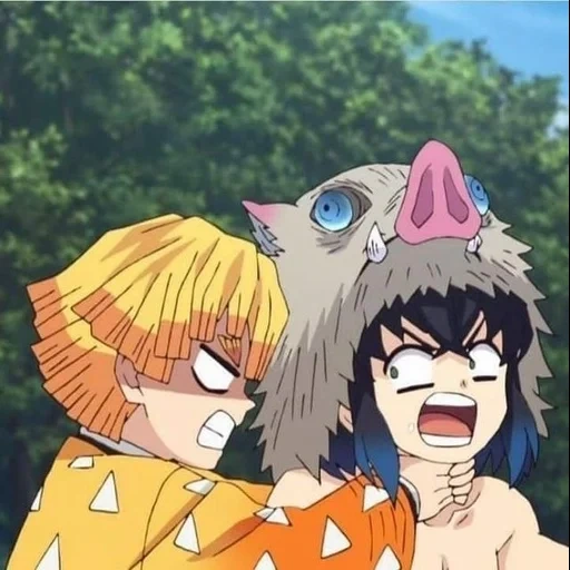 felom, anime lucu, anime, hashibi alien, kimetsu no yaiba untuk orang asing