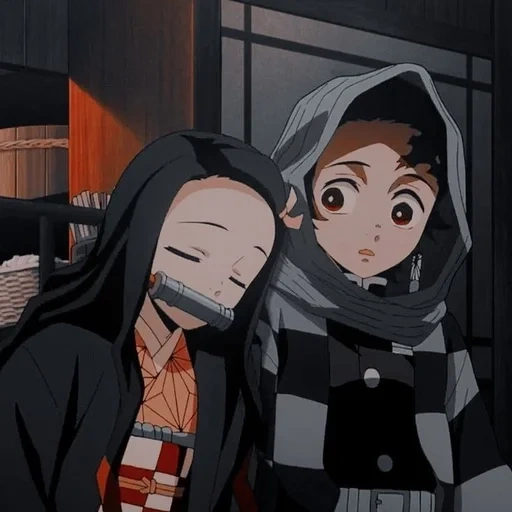 незуко э, незуко, nezuko, nezuko edit, незуко и танджиро