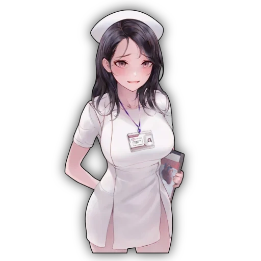 enfermera, enfermera de anime