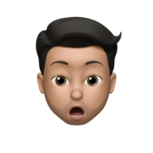 азиат, memoji, animoji, человек, смайлик мальчик