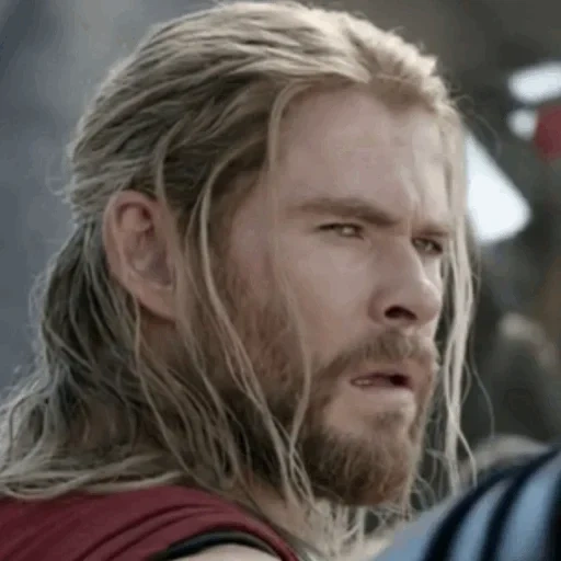 thor, chris hemsworth, chris hemsworth thor, chris hemsworth tor 3, chris hemsworth avec les cheveux longs d'une barbe