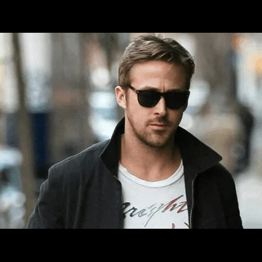 ryan gosling, viele freunde, ryan gosling brille