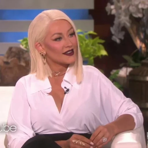 jovem, mostrar ellen, gwen stefani 2022, gwen stefani agora 2022, christina aguilera show ellen