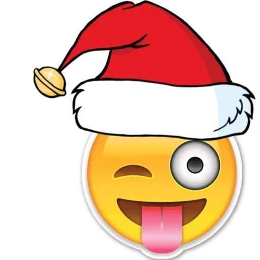 emoji, emoji christmas, senyum tahun baru, emoji tahun baru