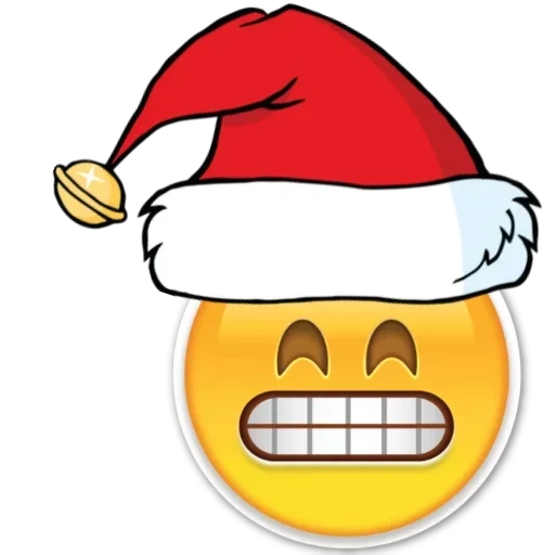 emoji, sorrisos de ano novo, emoji de ano novo, smiley smiley ano novo caps