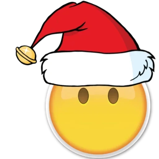 emoji, soules du nouvel an, nouvel an souriant, cap, émoticônes du nouvel an
