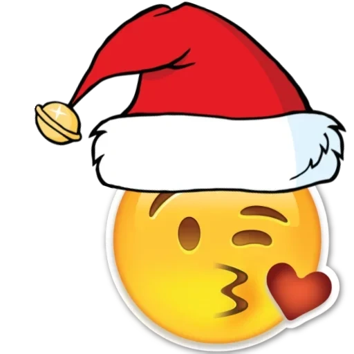 emoji, smileik emoji, new year's emoticons